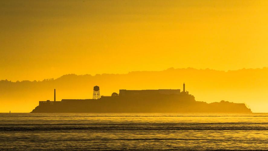 Alcatraz at sunrise