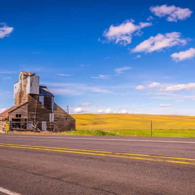 An Abandoned Granary Outside of Pullman, USA