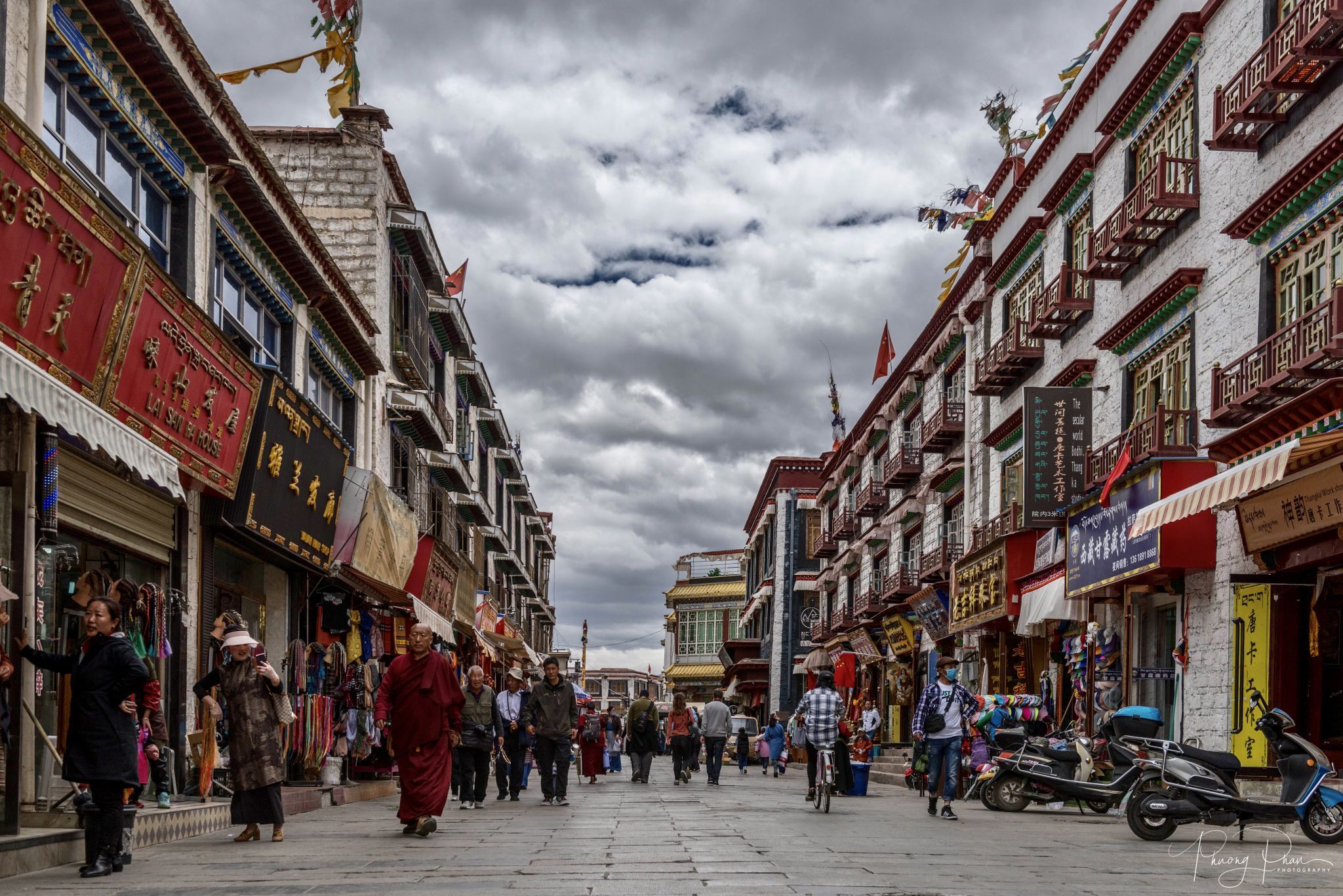 Barkhor Street, China