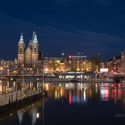 The Basilica of Saint Nicholas in Amsterdam, Netherlands