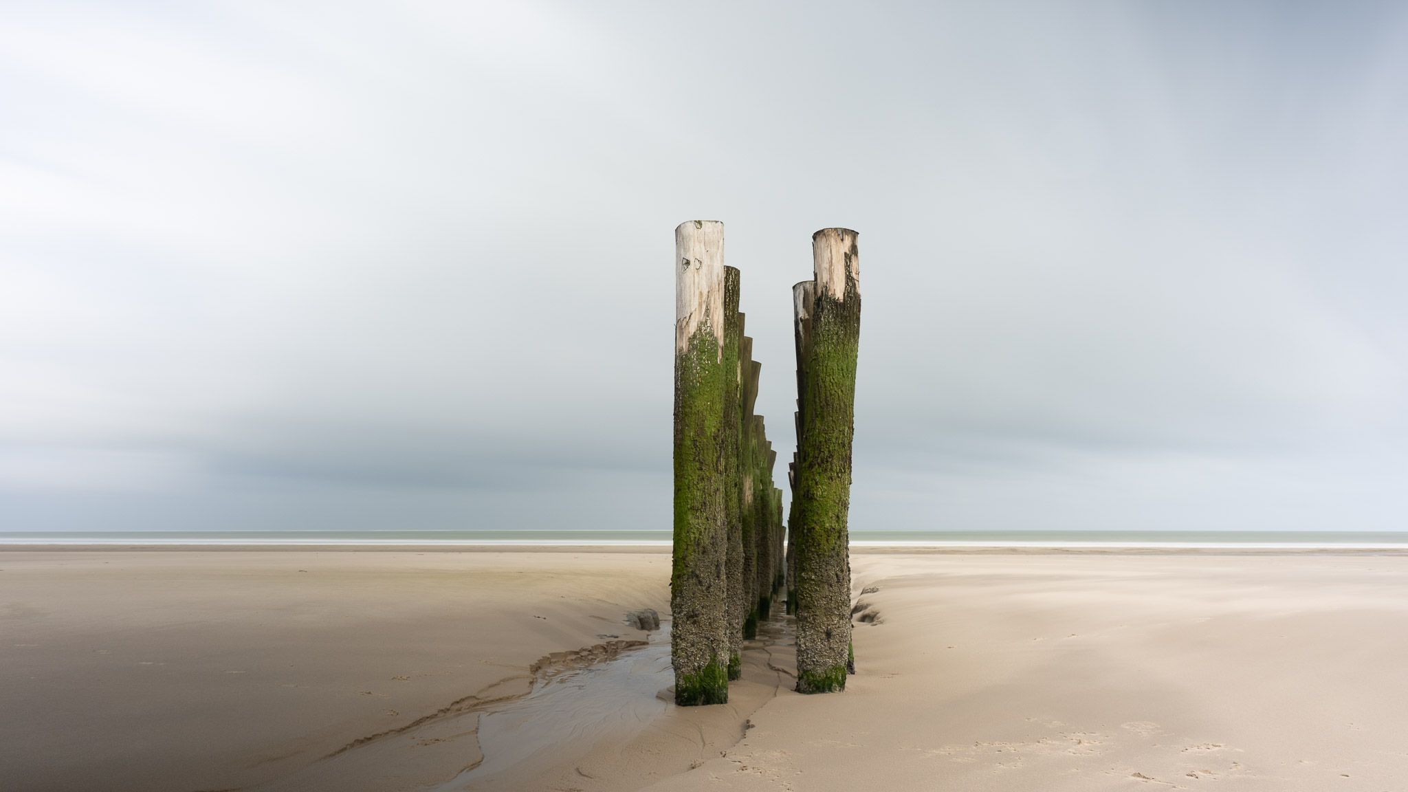 Beach at Wissant, France