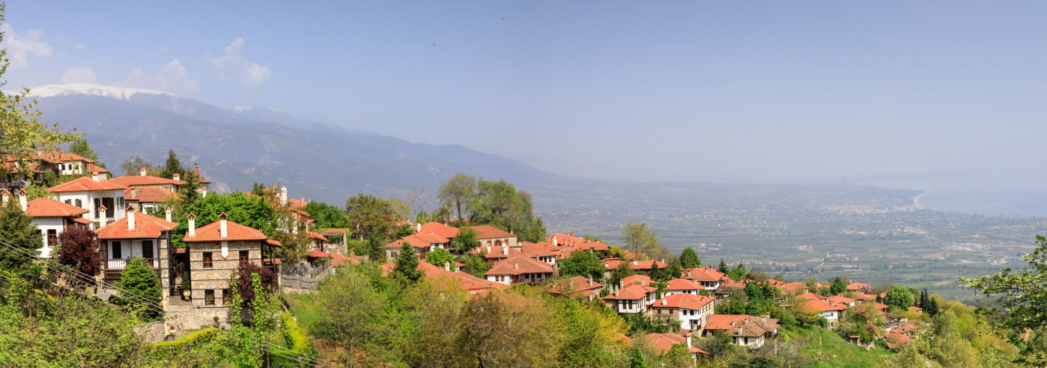 Blick auf Panteleimonas, Greece
