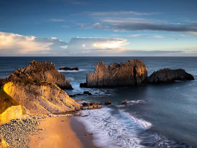 Cantabria, Playa La Arnia