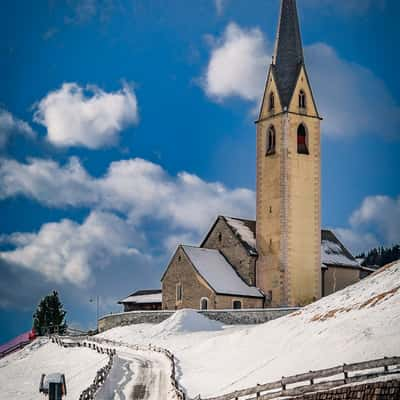 Church of San Nicolò - Valdurna, Italy