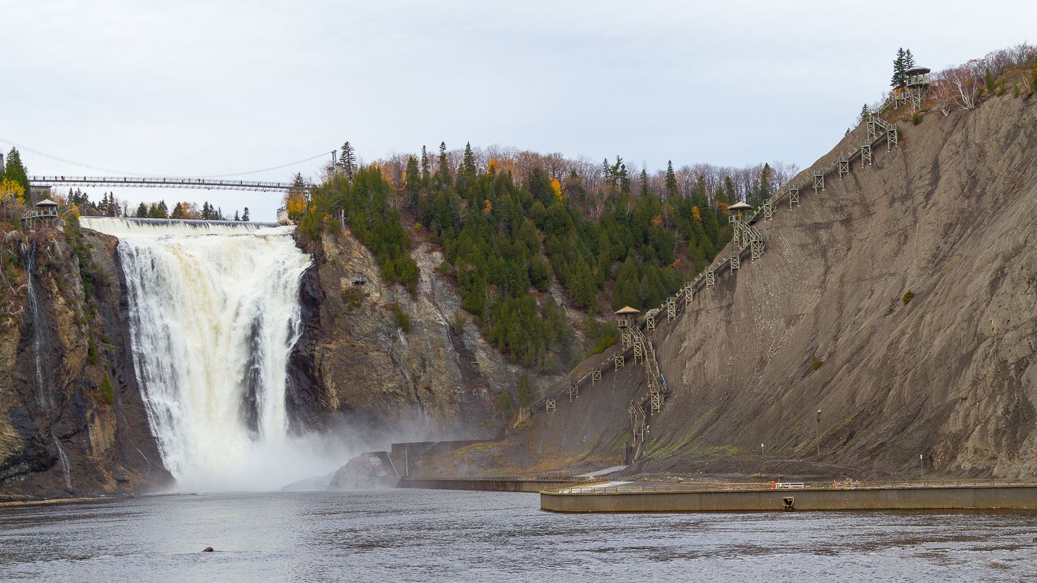 Chutes Montmorency, Canada