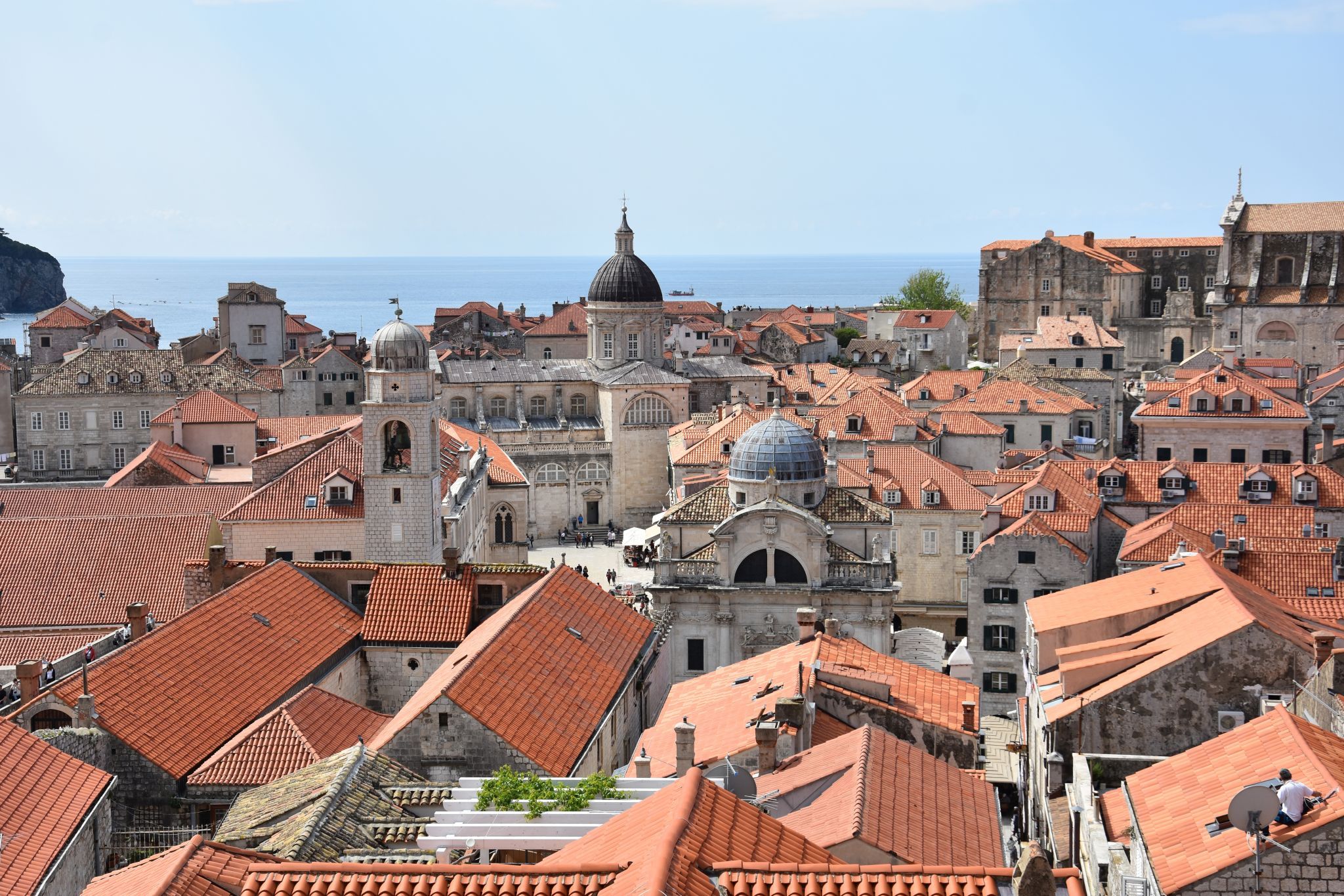 City walls views (different locations along the perimeter), Croatia