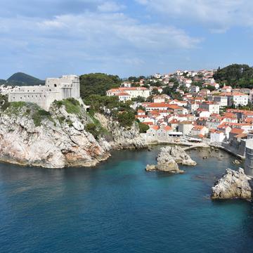 City walls views (different locations along the perimeter), Croatia
