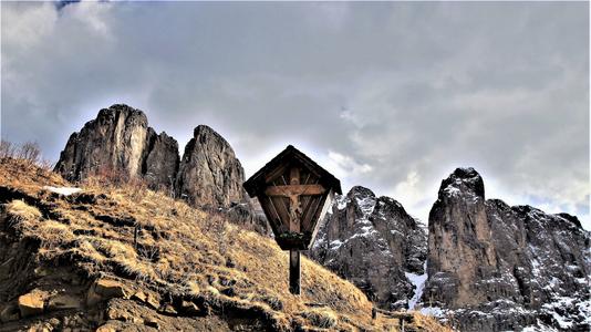 Dolomite mountain, Italy