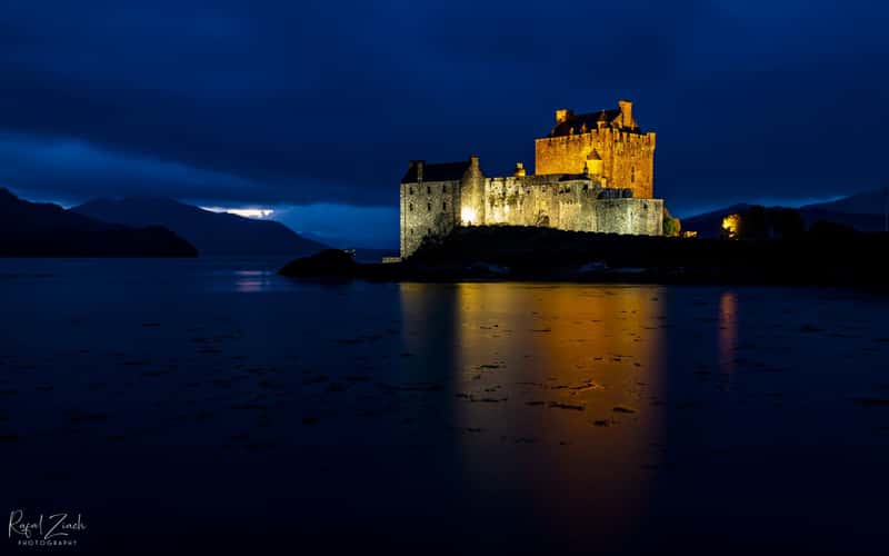 Eilean Donan Castle from the Loch Long Bridge