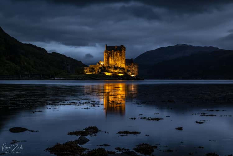 Eilean Donan Castle from the Loch Long Bridge