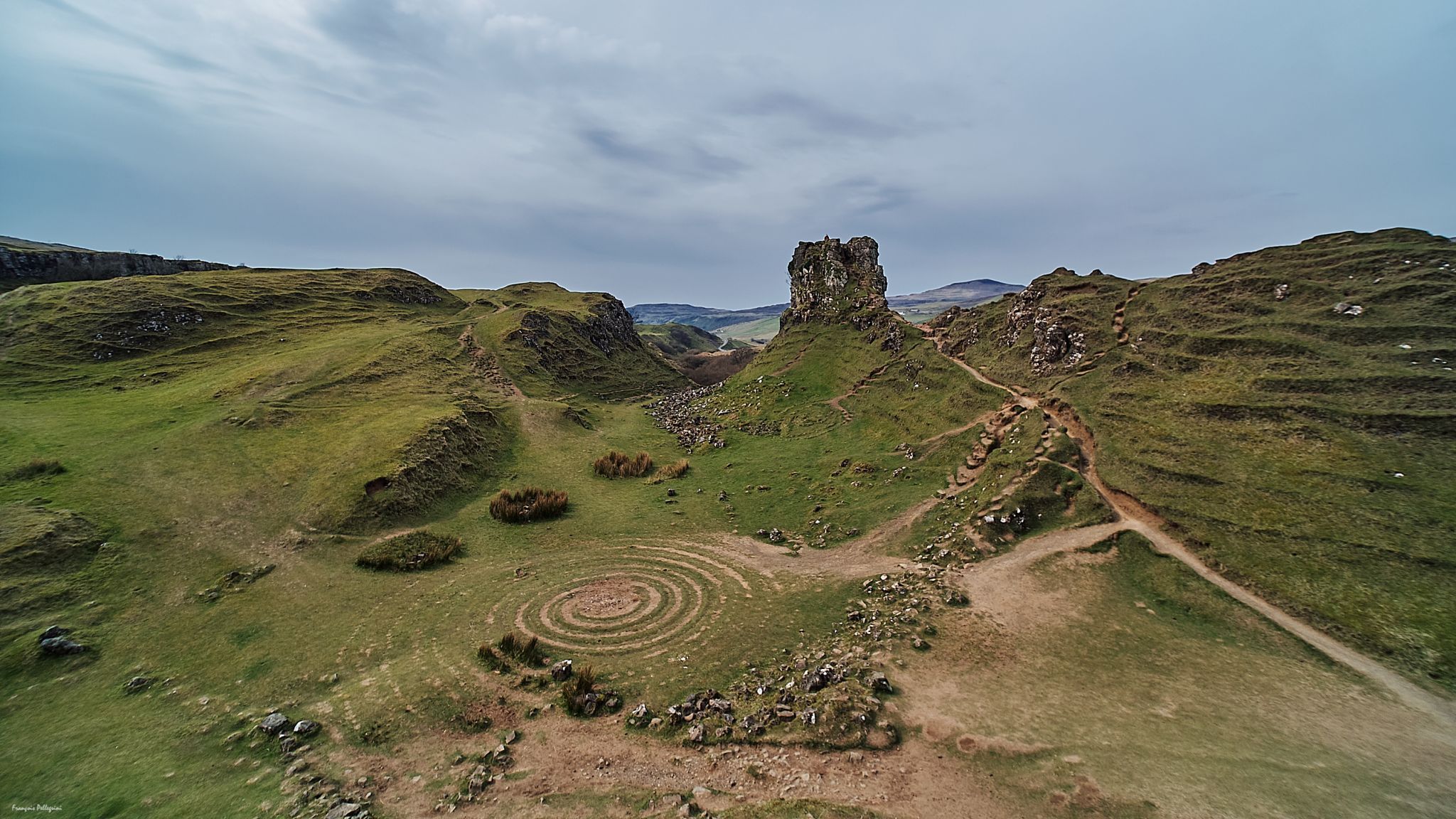 Fairy Glen Spiral, Isle of Skye, United Kingdom