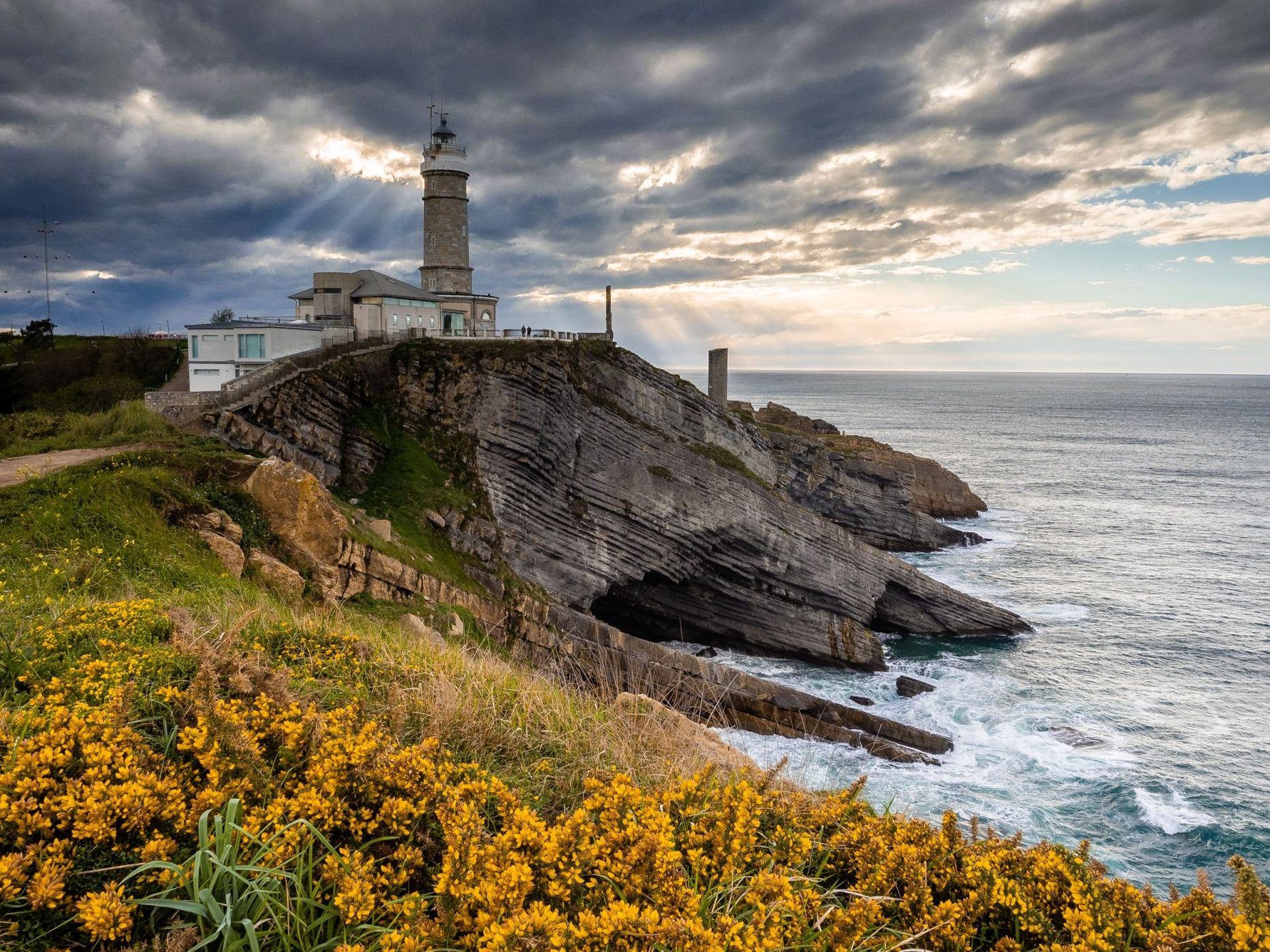 Faro de cabo mayor Santander, Spain