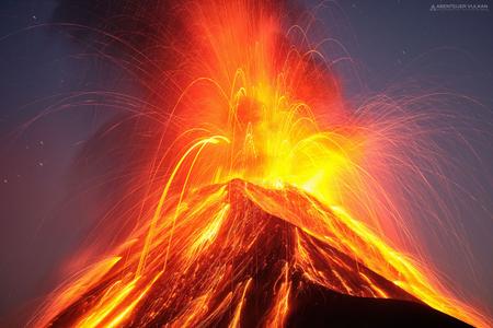 Guatemala's volcanoes Fuego, Pacaya and Agua