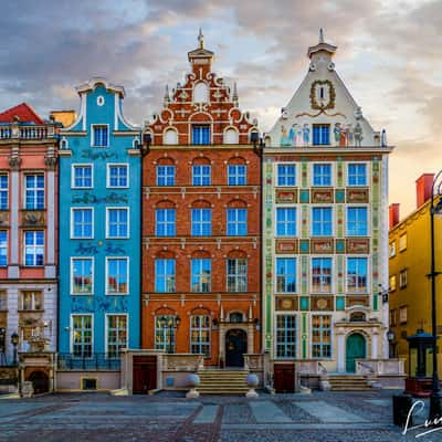 Gdansk Color houses, Poland