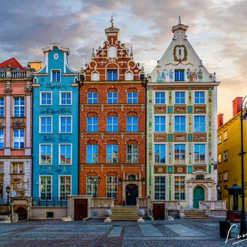 Gdansk Color houses, Poland