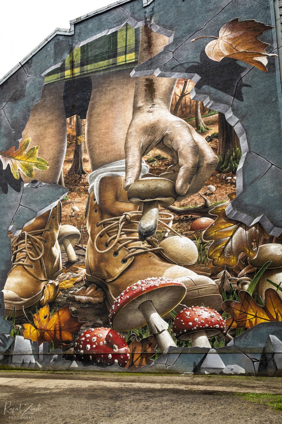 Glasgow , Graffiti Trial by SMUG, United Kingdom