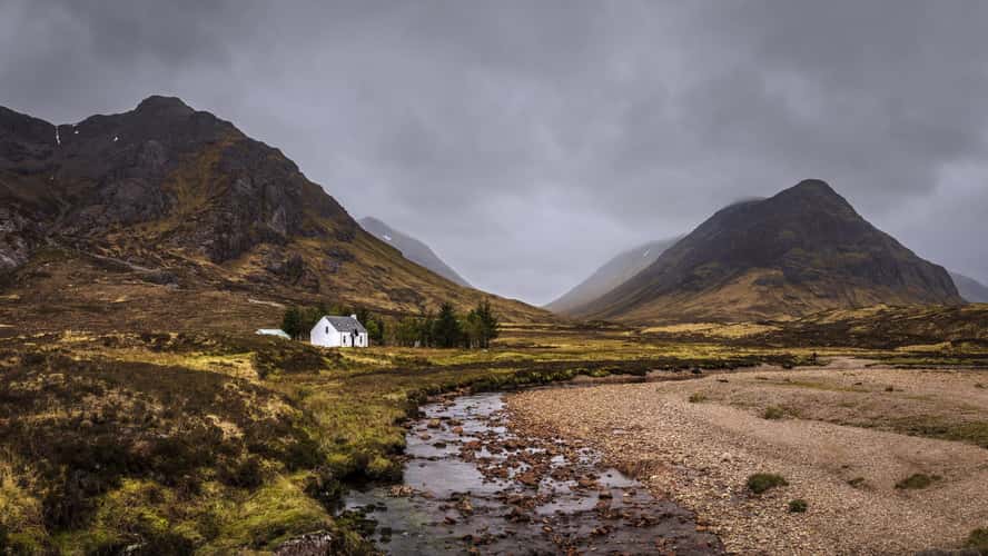 Lagangarbh Cottage (Black Rock Cottage), Glencoe