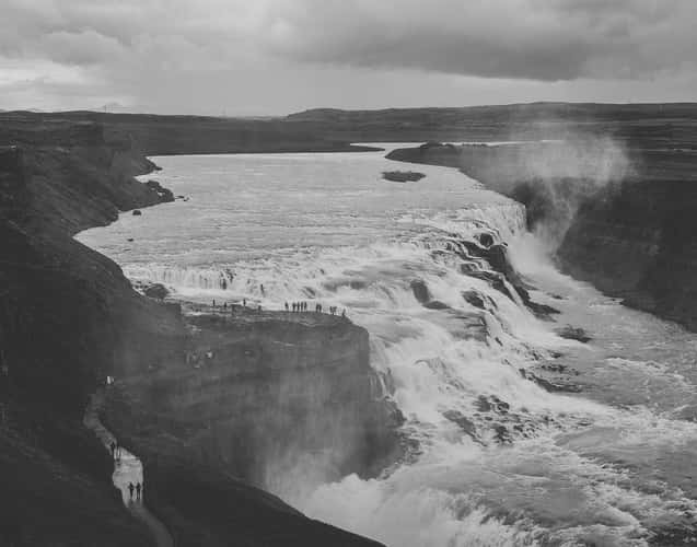 Gullfoss waterfall