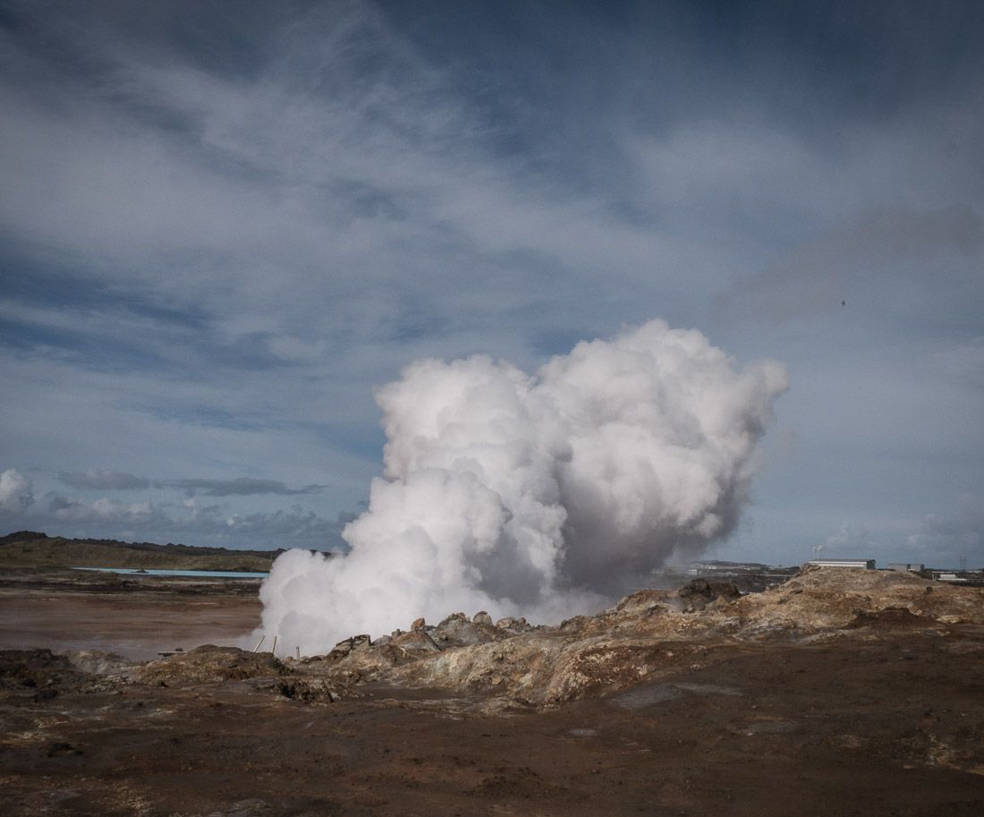 Gunnuhver hot spring, Iceland