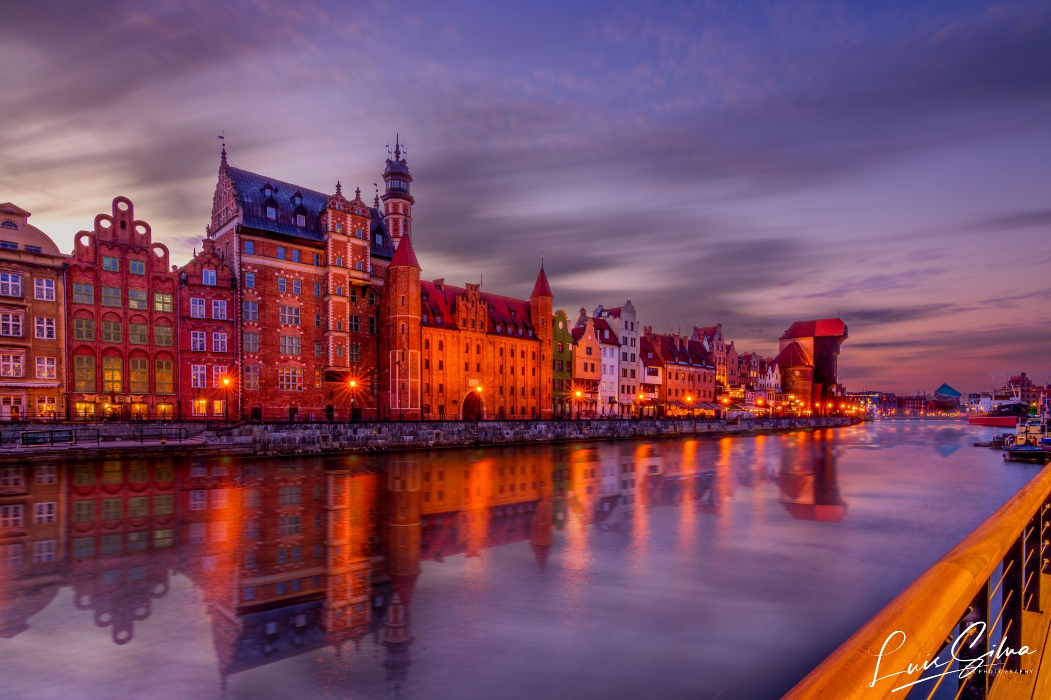 Harbour of Gdansk, Poland