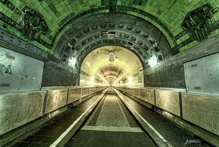 Old Elbe Tunnel, Hamburg