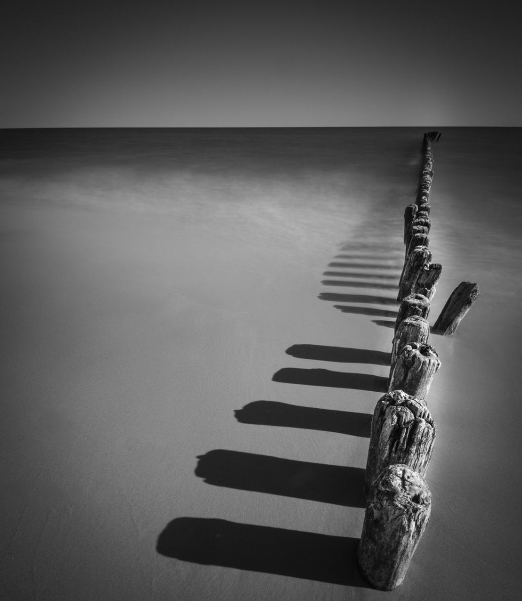 Hel Peninsula beach at the Baltic Sea, Poland