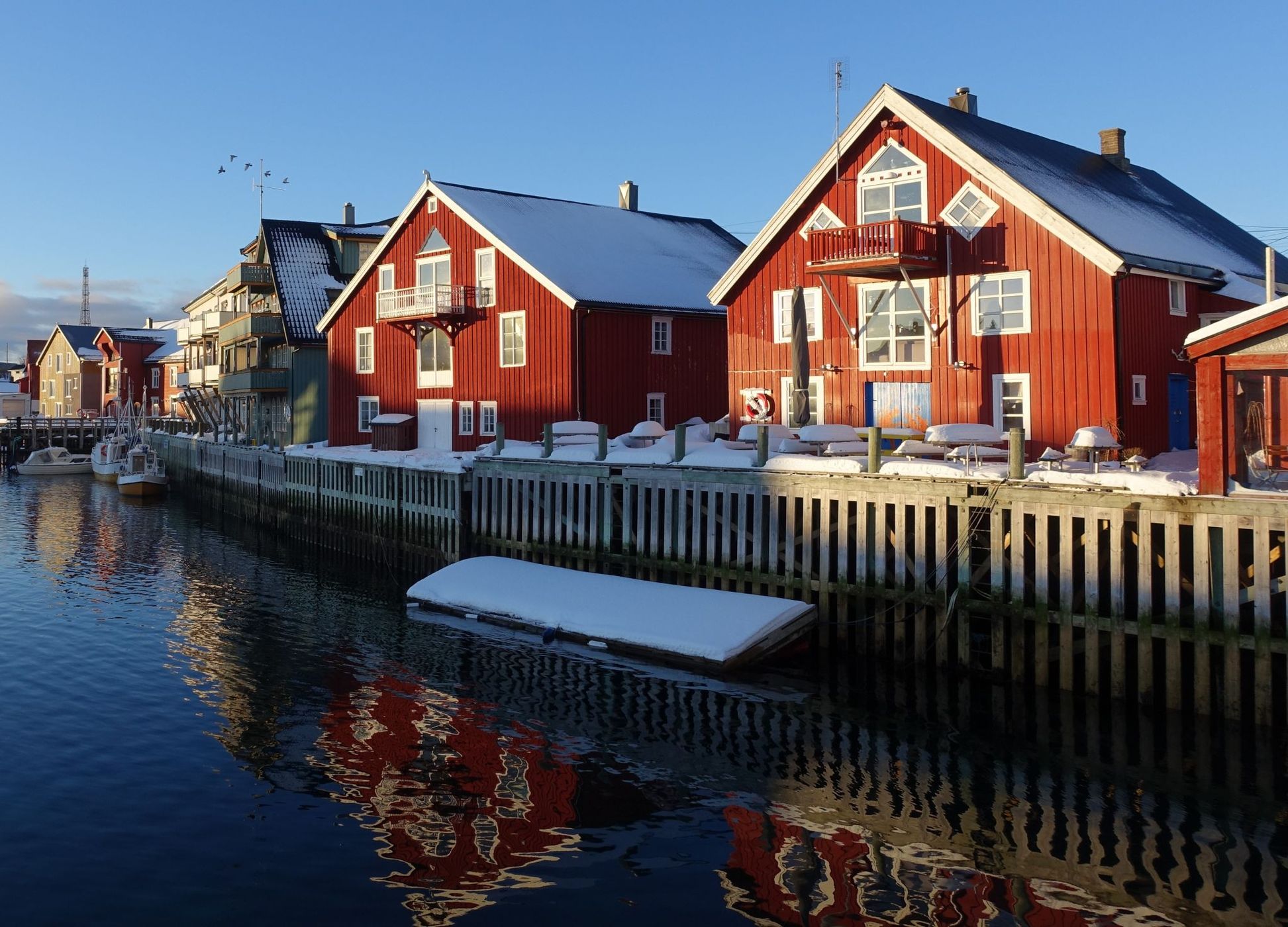 Henningsvær harbour, Norway
