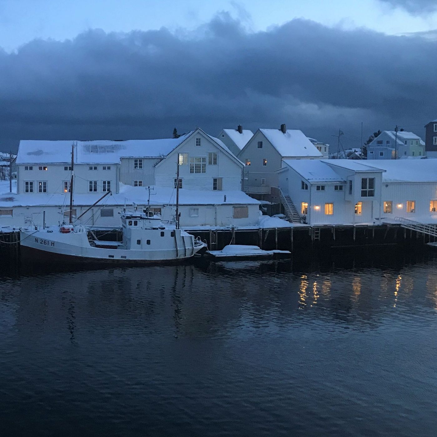 Henningsvær harbour, Norway