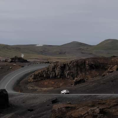 Iceland, Iceland, Krysuvik-Seltun road, Iceland