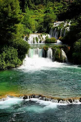 Skradinski Buk, the main waterfalls of Krka National Park
