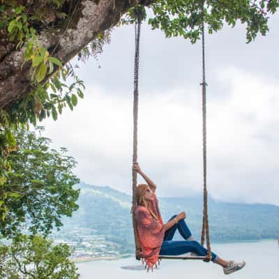 Lake Buyan Swing, Indonesia