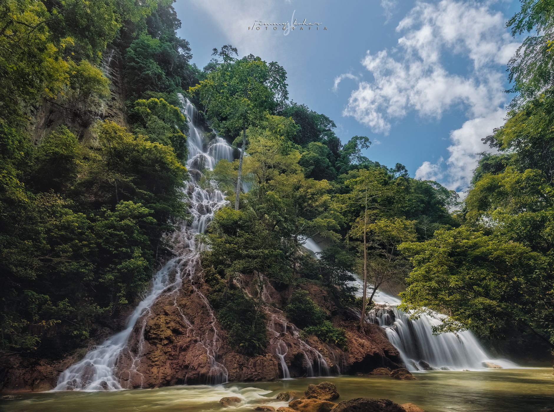 Lapopu Waterfall, Indonesia