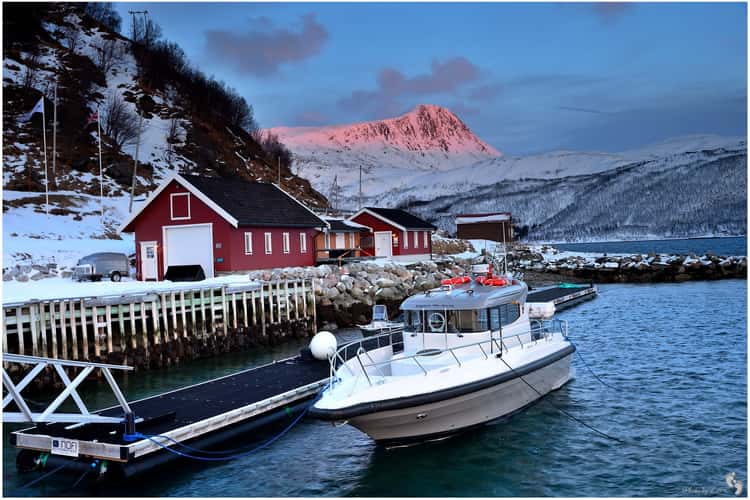 View from Lauklines Kystferie, Kattfjorden