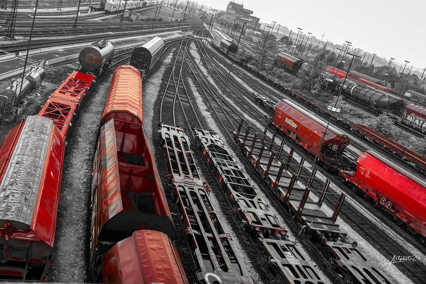 marshalling yard maschen, Germany