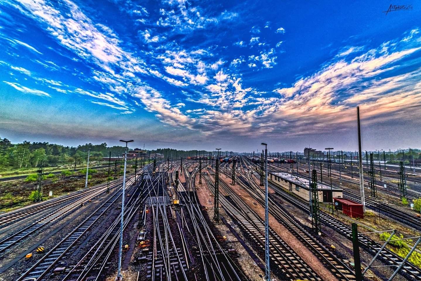 marshalling yard maschen, Germany