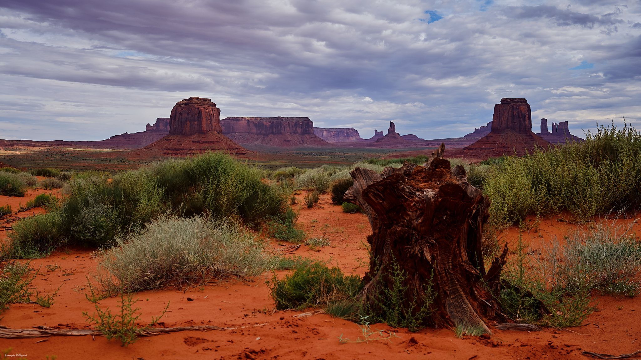 Monument Valley from Artist's Point, Arizona, USA