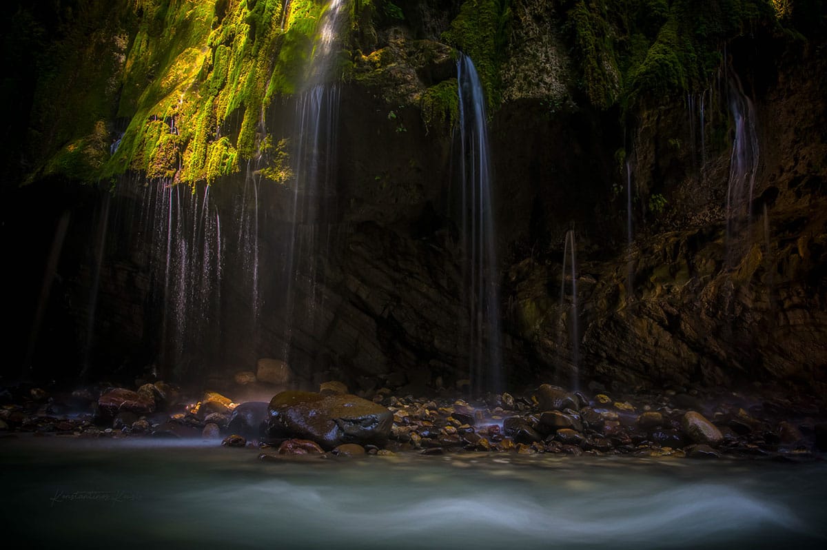 Panta Vrechi Canyon, Greece