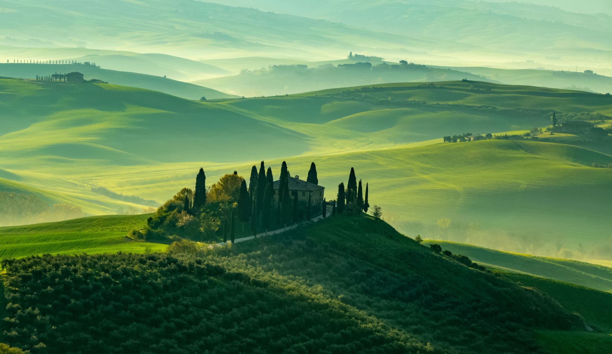 Podere Belvedere in the Val D'orcia Tuscany, Italy