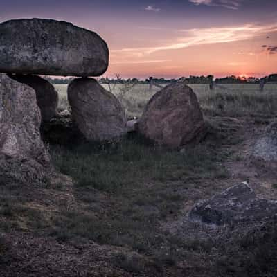 Prehistoric grave in Oldendorf, Germany