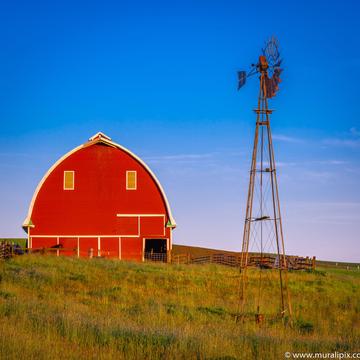 Pullman Red Barn, USA
