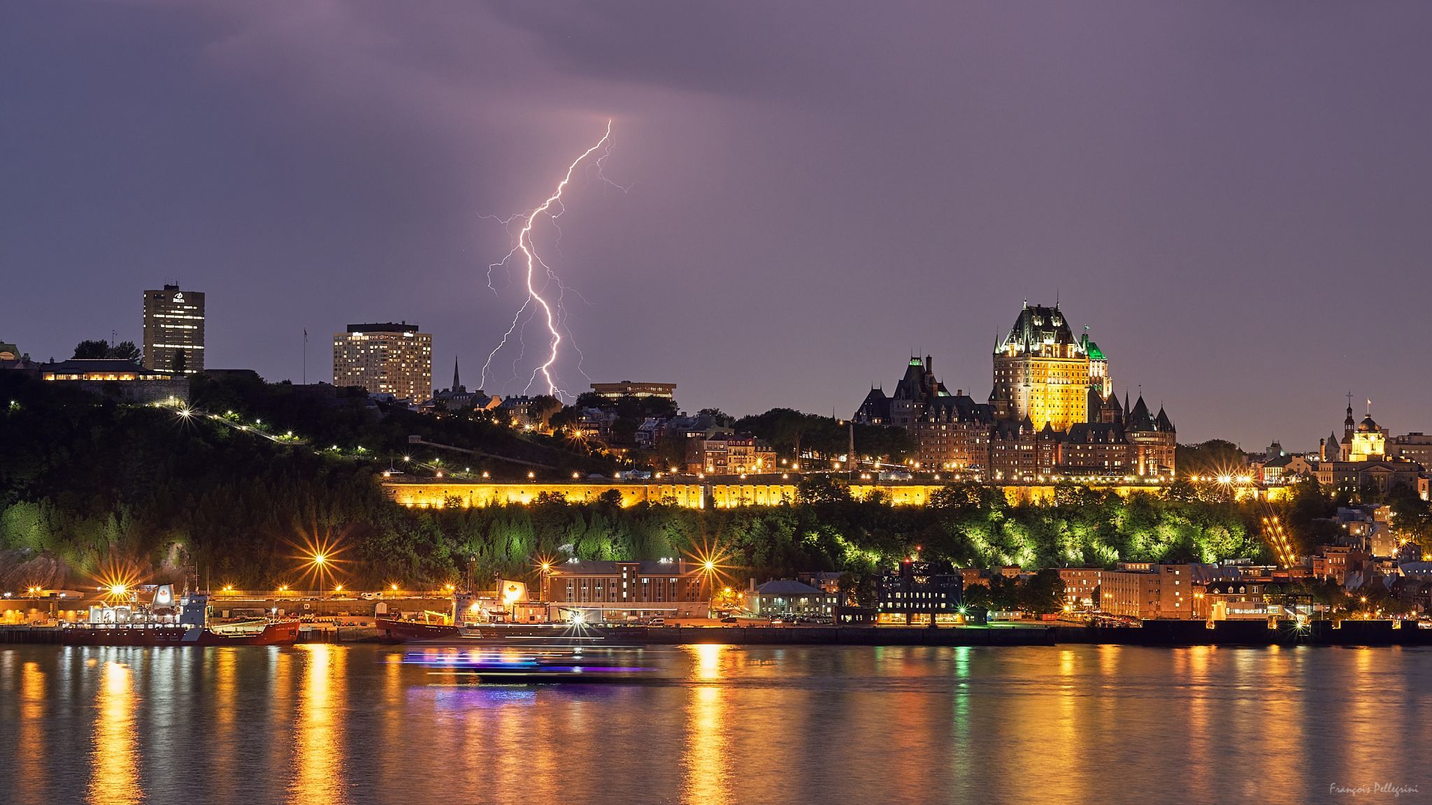 Quebec City (from Levis), Canada