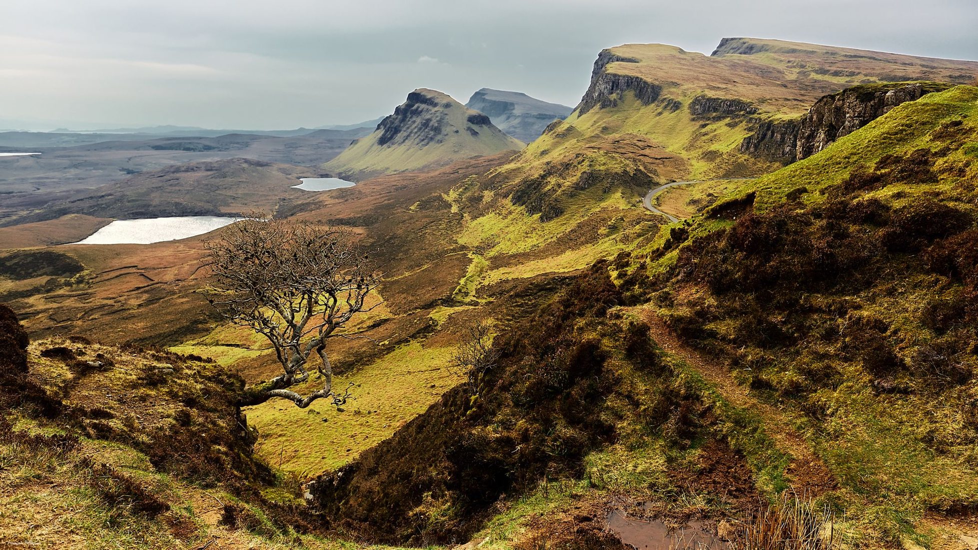 Quiraing Isle of Skye, Scotland, United Kingdom