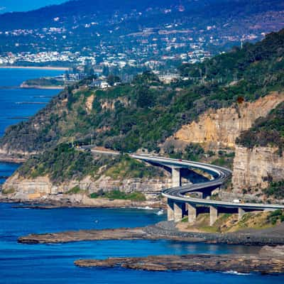 Sea Cliff Bridge from Stanwell Tops New South Wales, Australia