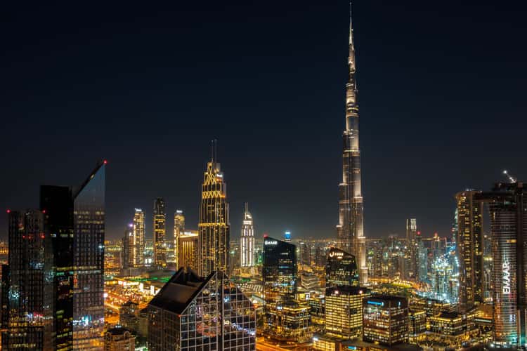 The Best View of Dubai, Burj Khalifa view from Shangri-La