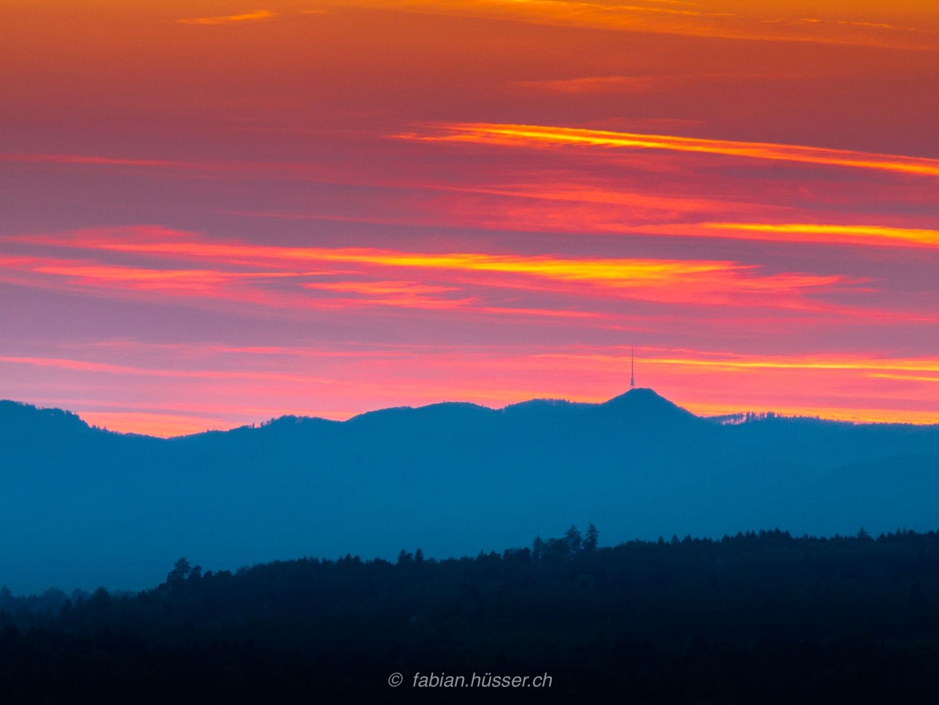 sky is burning, Switzerland