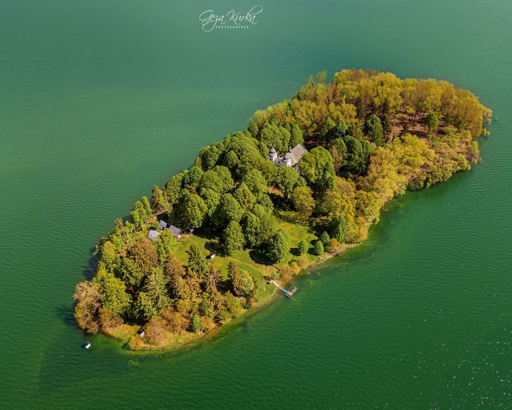 Slanica island of art, Slovakia (Slovak Republic)
