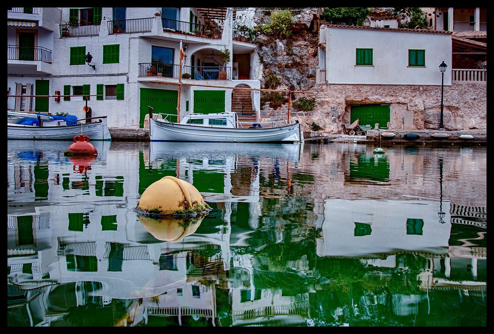 Small harbor of Cala Figuera, Mallorca, Spain