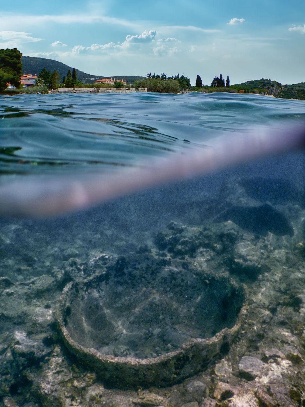 Sunken City of Epidauros, Greece