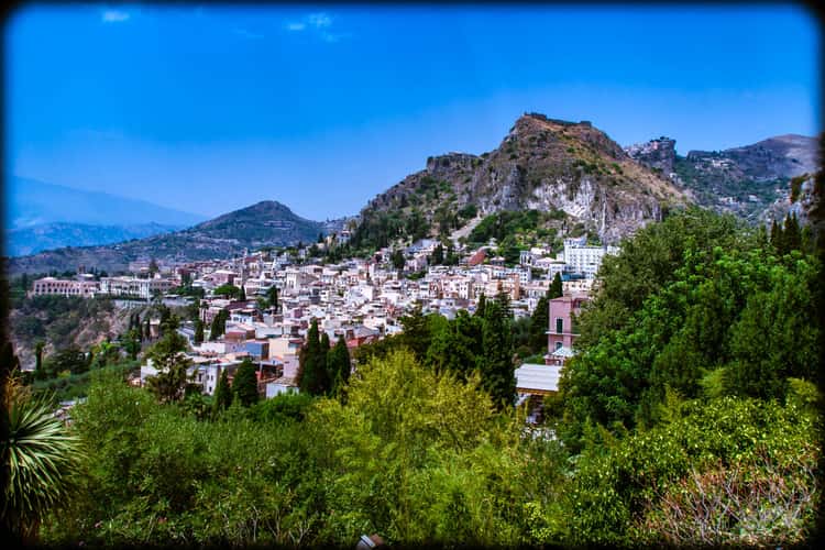 The ancient theatre of Taormina