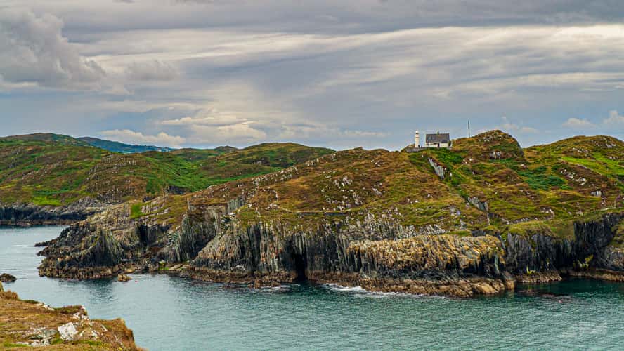 Sherkin Island from the Baltimore Beacon